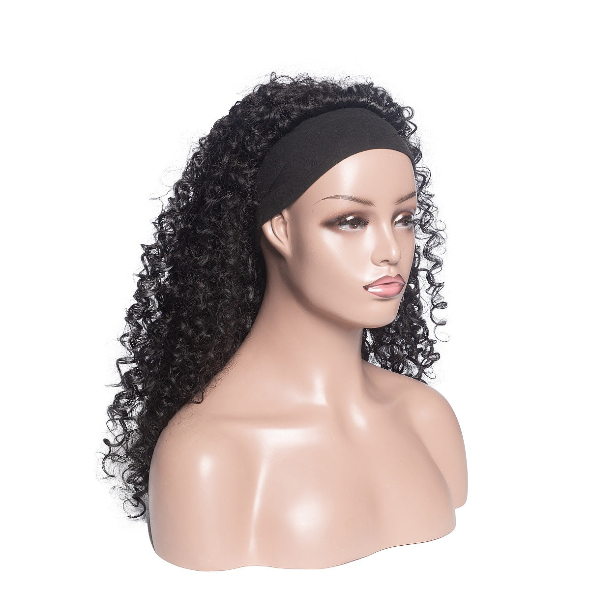 Headband Wig Deep Curly Headband Wigs For Black Women Water Wave Head Wigyy 